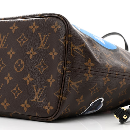 Louis Vuitton Monogram World Tour Neverfull MM 12 of 12