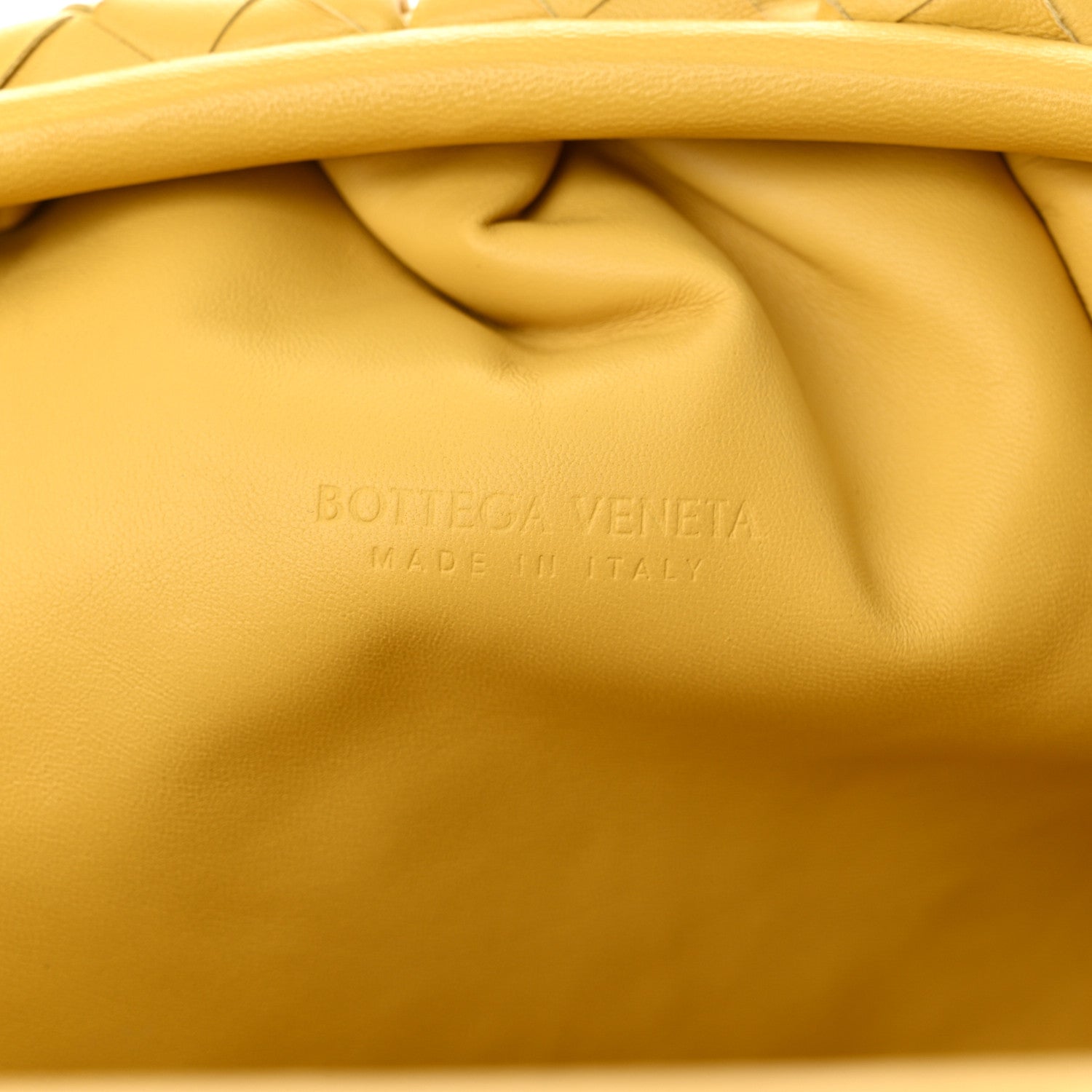 Bottega Veneta Nappa Maxi Intrecciato The Pouch Oversized Clutch Corn 6 of 11