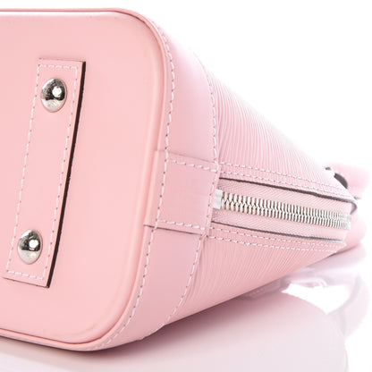 Louis Vuitton Epi Alma BB Rose Ballerine 7 of 13