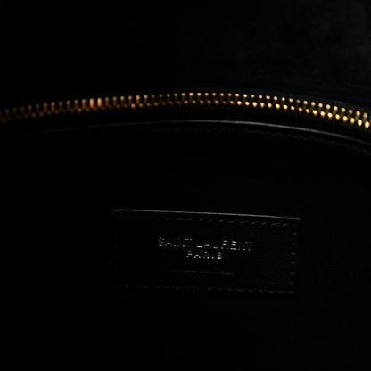 Saint Laurent Smooth Calfskin Large Le 5 A 7 Soft Hobo Black 5 of 12