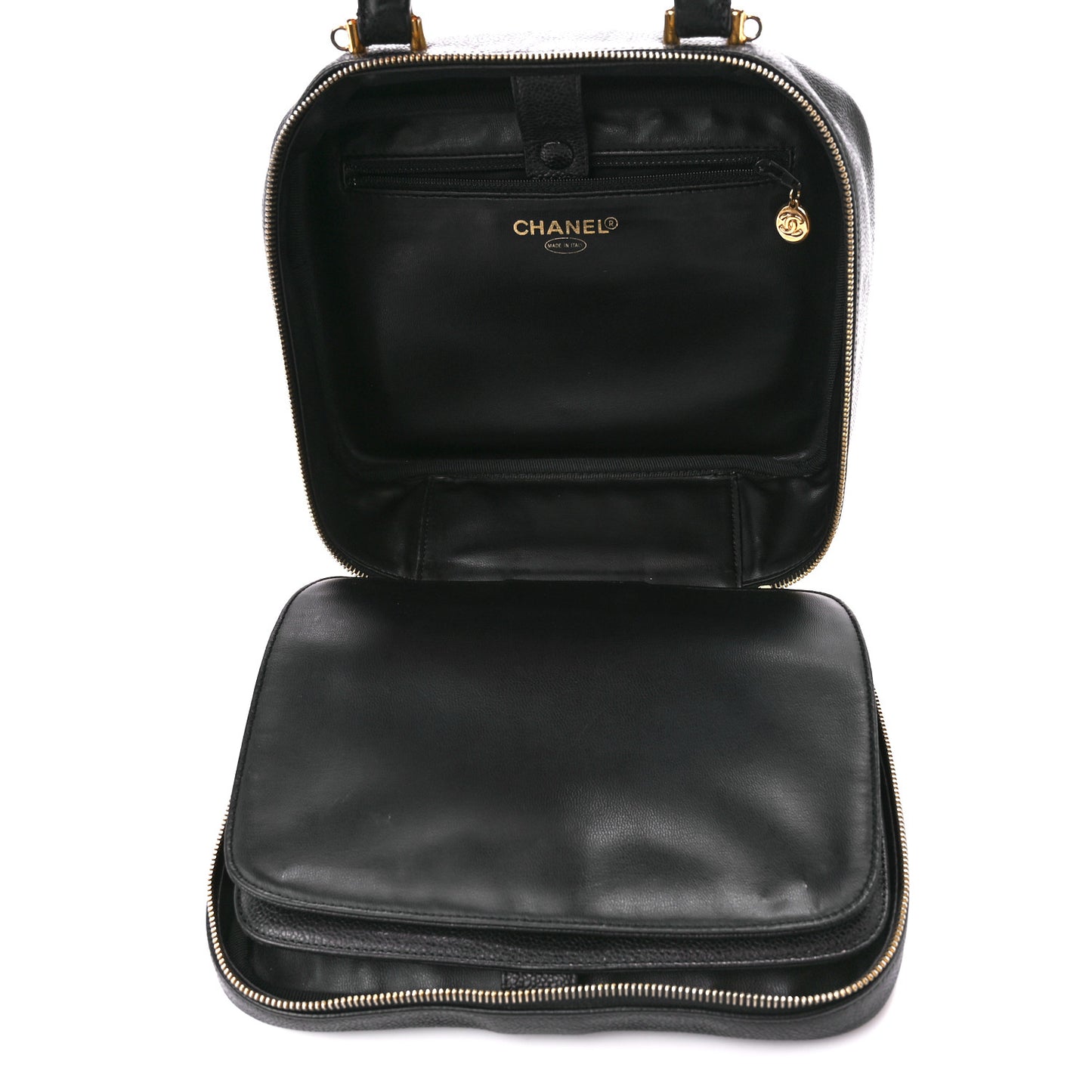Caviar Timeless CC Vanity Case Black