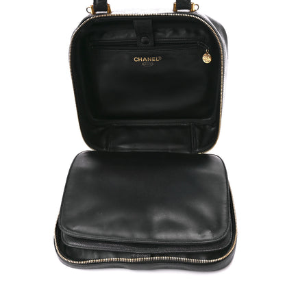 Chanel Caviar Timeless CC Vanity Case Black 5 of 12