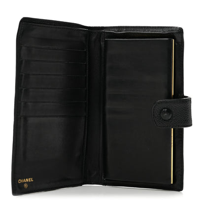 Chanel Caviar Timeless CC French Wallet Black 5 of 13