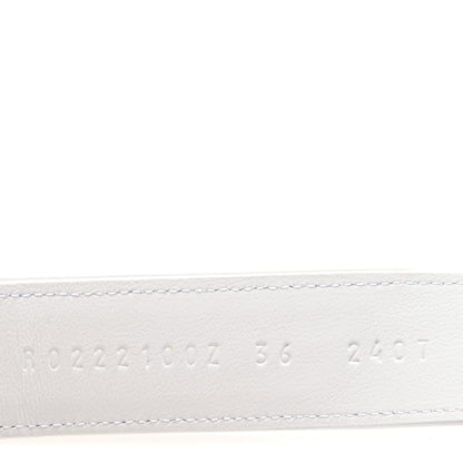 Hermes Calfskin Womens Chypre Sandals 36 White 9 of 10