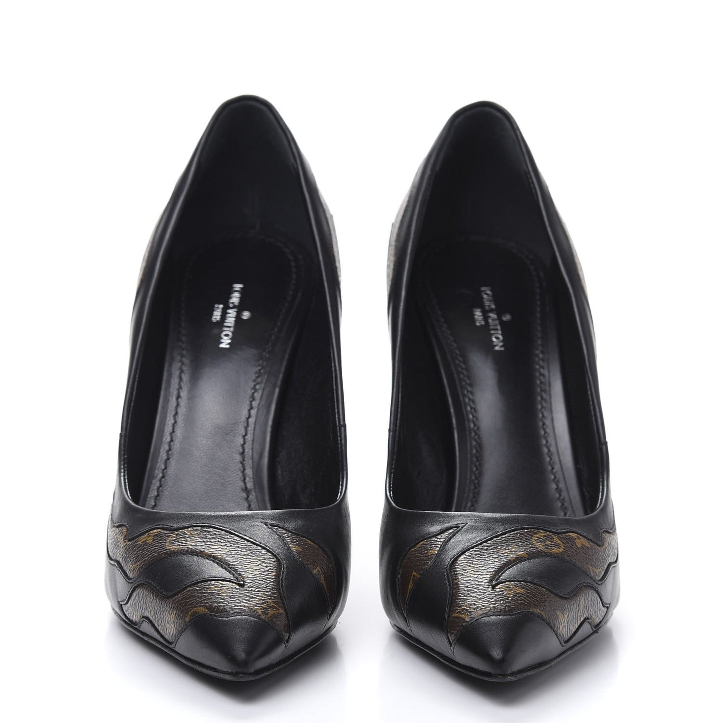 Calfskin Monogram Hypnotic Pumps 38.5 Black