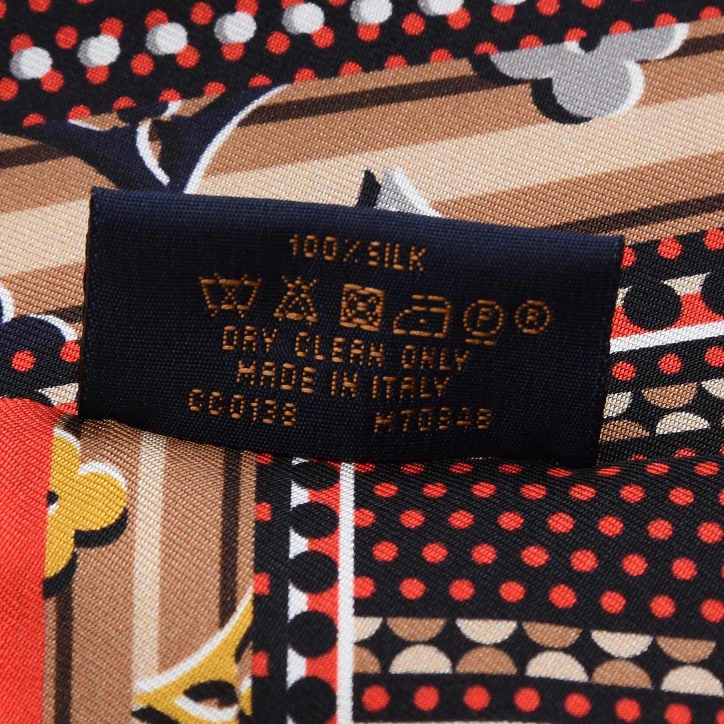 Silk Monogram Mondots Bandeau