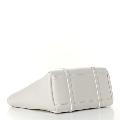 Balenciaga Veau Baltimore Double Sided Small Everyday Tote Optic White Black 5 of 12
