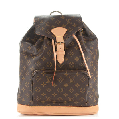 Louis Vuitton Monogram Montsouris GM Backpack 1 of 8