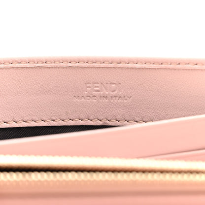 Fendi Nappa Matisse FF Embossed Continental Wallet Rose Quarzo 6 of 8