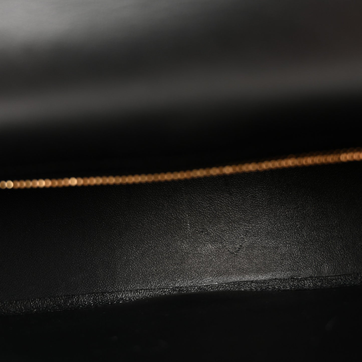Calfskin Aura Shoulder Bag Black
