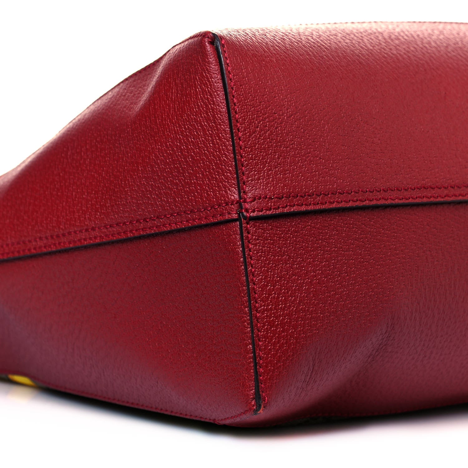 Gucci GG Supreme Monogram Flora Web Large Ophidia Tote Red 9 of 10