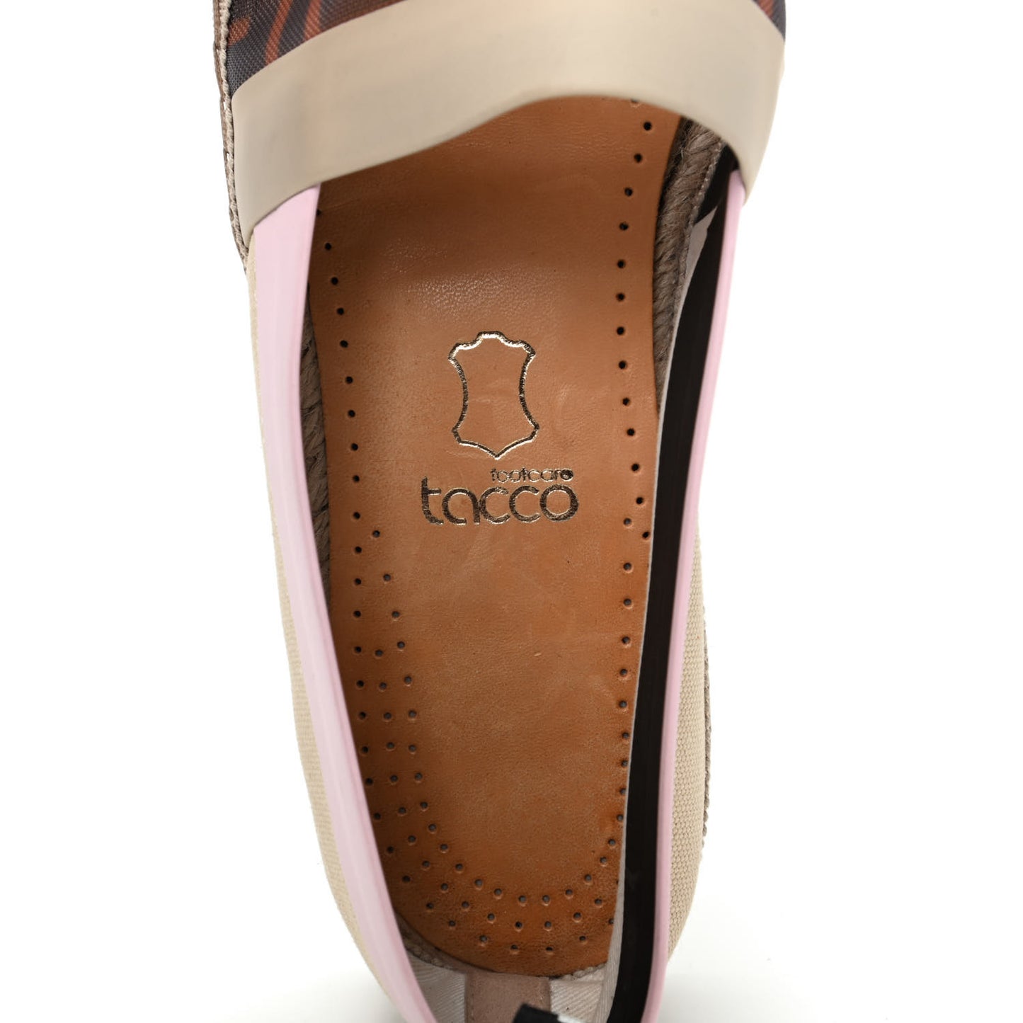 Canvas Mesh FF Colibri Espadrilles 39 Beige Tobacco Moro Lilac