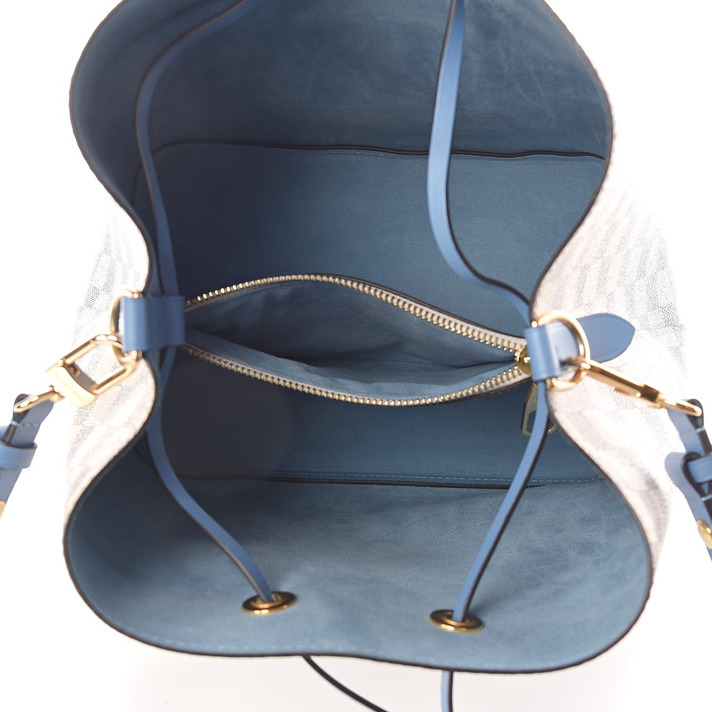 Damier Azur Neonoe MM Bleuet