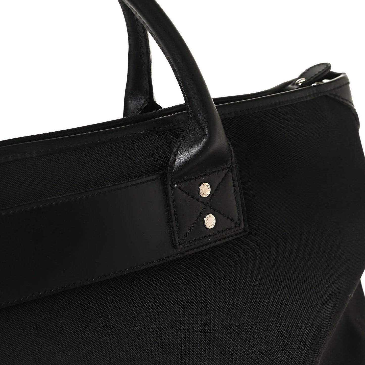 Nylon Web Briefcase Black