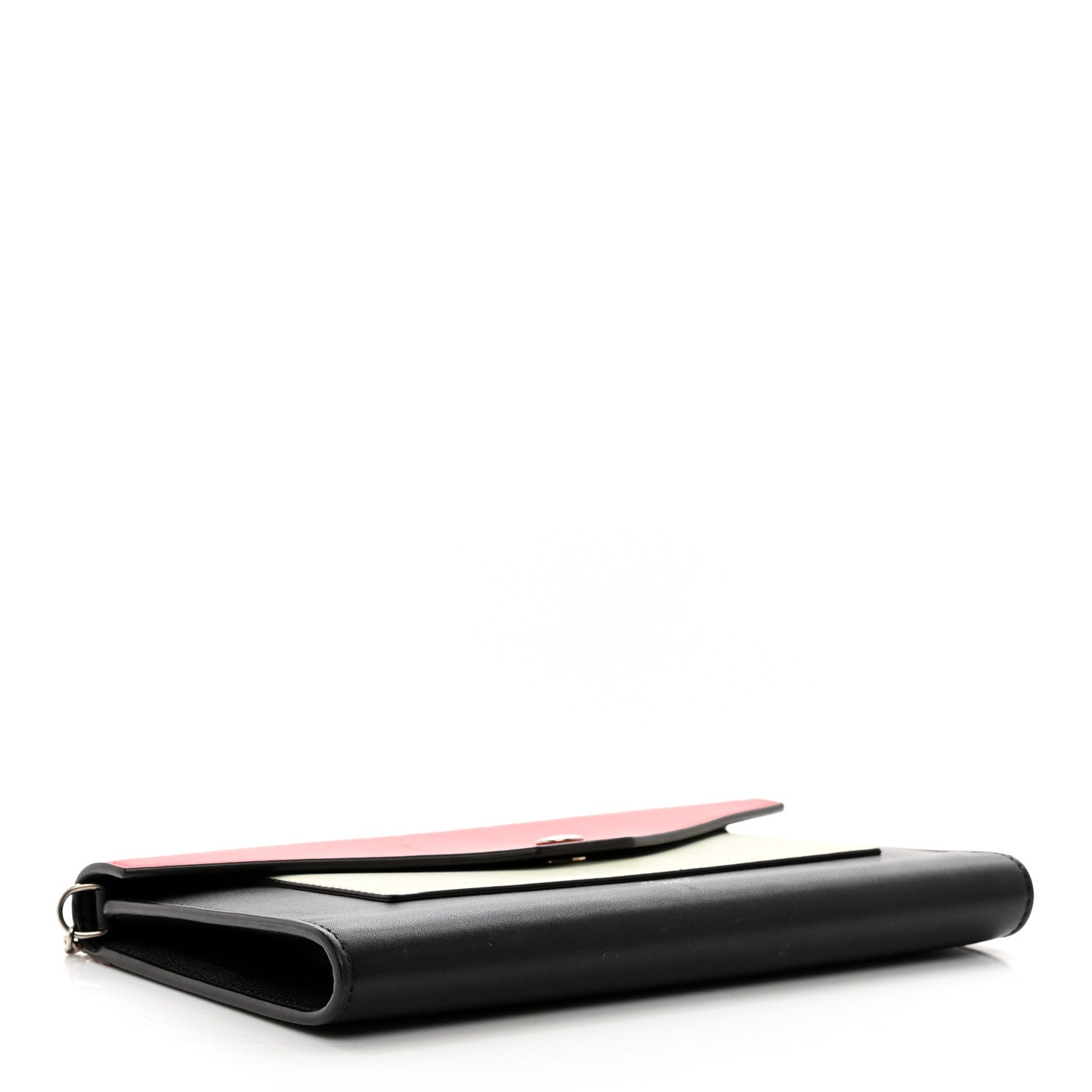 Celine Shiny Calfskin Clutch on a Chain Multicolor 4 of 12