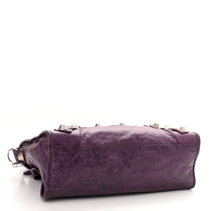 Balenciaga Agneau Giant 21 Silver Hardware City Raisin 4 of 16