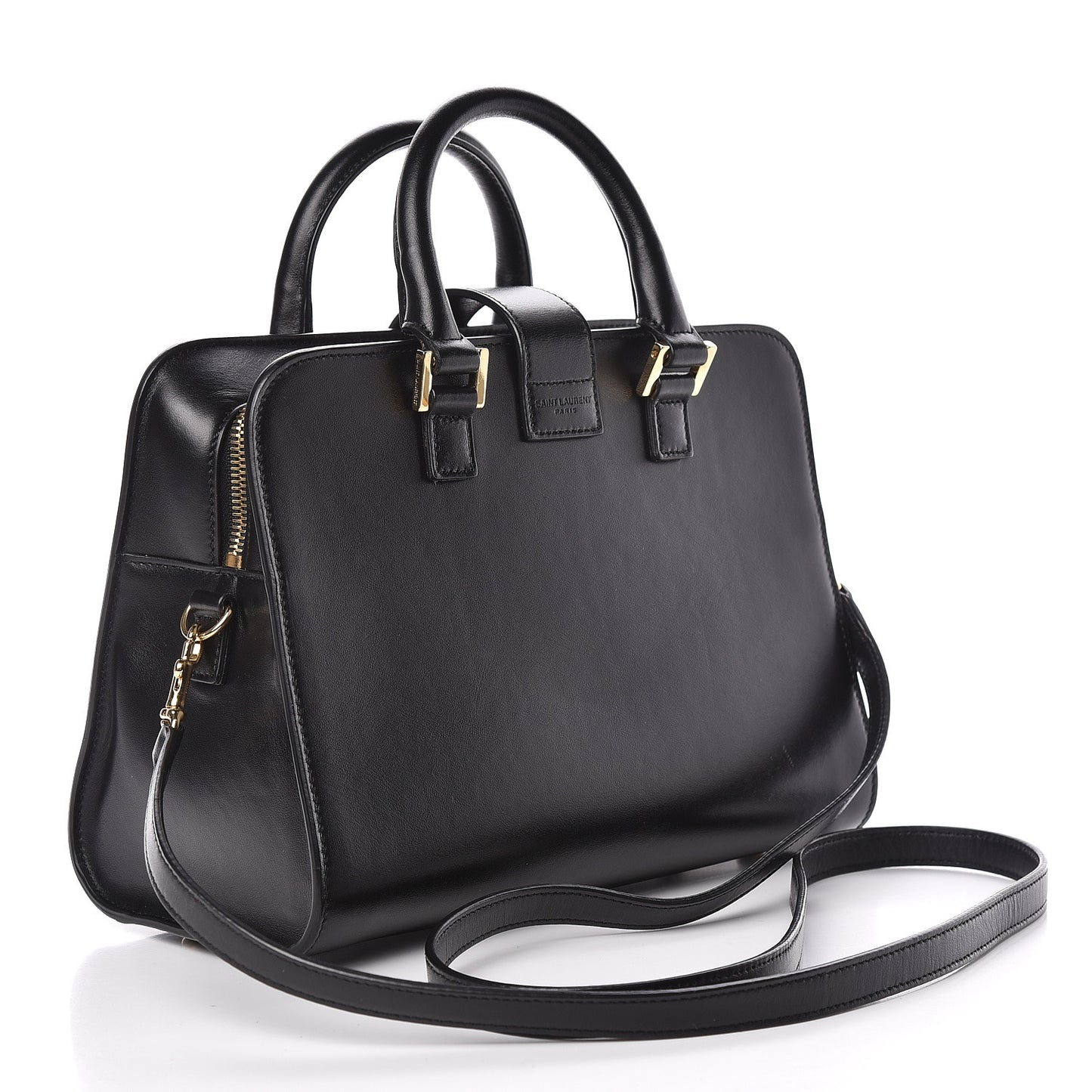 Calfskin Monogram Baby Cabas Black