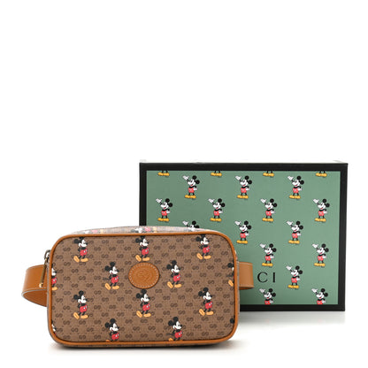 Gucci X DISNEY Mini Vintage GG Supreme Monogram Mickey Mouse Small Belt Bag Beige Vintage Sun Oil 11 of 11