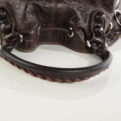 Balenciaga Agneau Giant Brogues Hardware Pompon Charbon 9 of 9