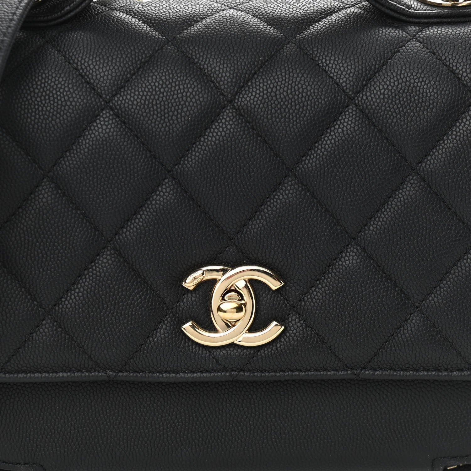 Chanel Caviar Quilted Medium Business Affinity Flap Black 8 of 13
