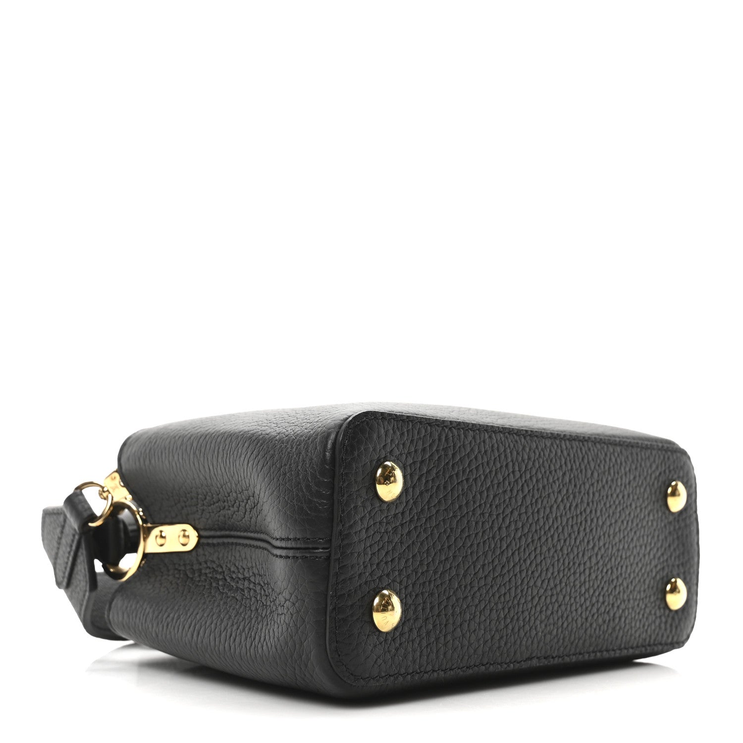 Louis Vuitton Taurillon Mini Capucines Black 4 of 9