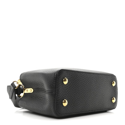 Louis Vuitton Taurillon Mini Capucines Black 4 of 9