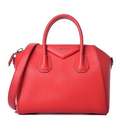Givenchy Sugar Goatskin Small Antigona Red 1 of 9