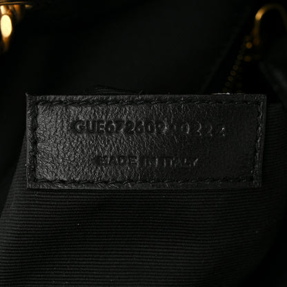 Saint Laurent Lambskin Matelasse Monogram Joe Backpack Black 7 of 10