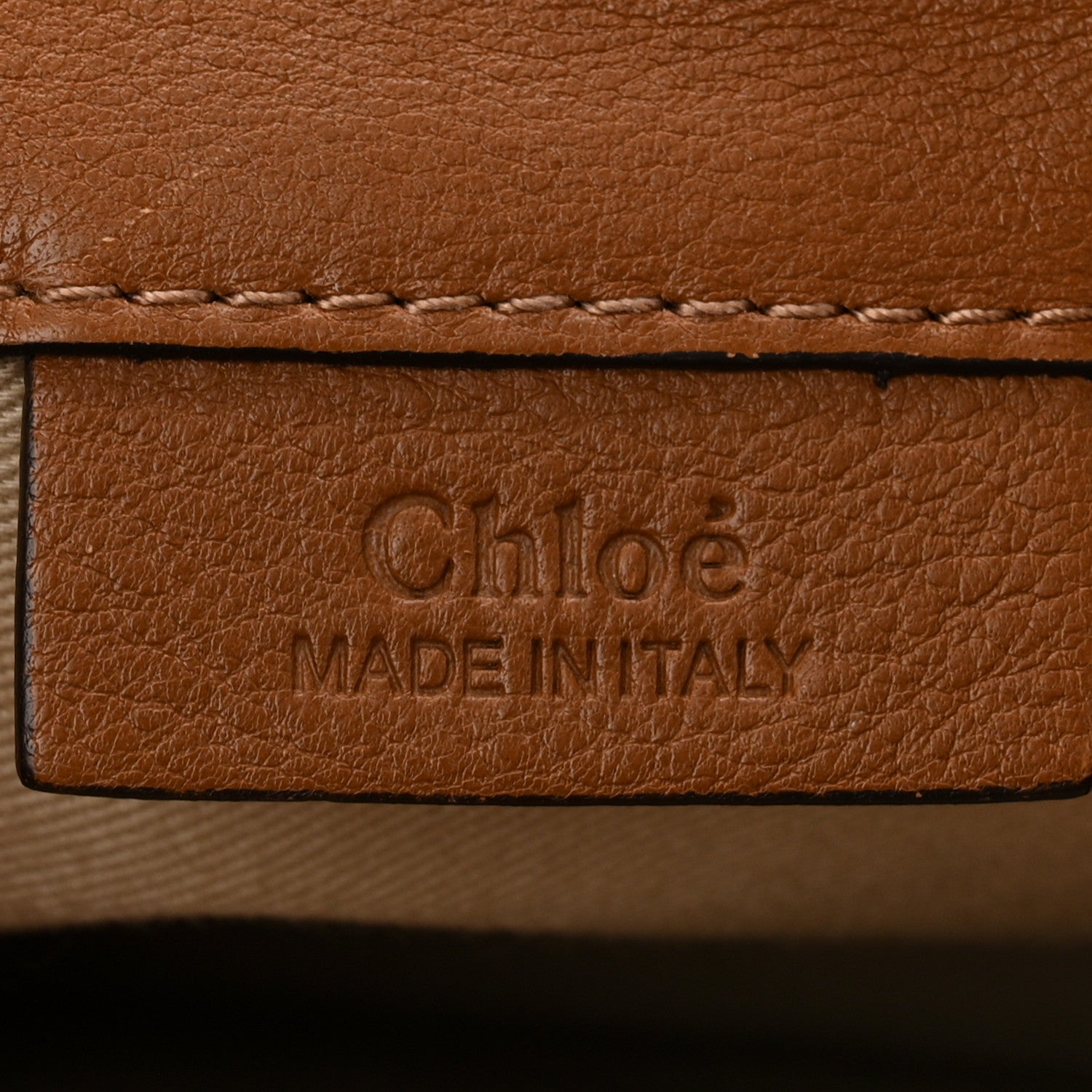 Chloe Suede Calfskin Mini Faye Backpack Tan 6 of 11