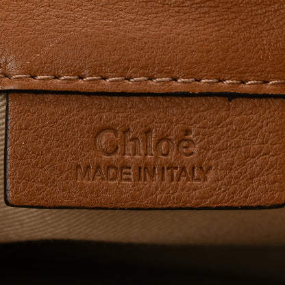 Chloe Suede Calfskin Mini Faye Backpack Tan 6 of 11