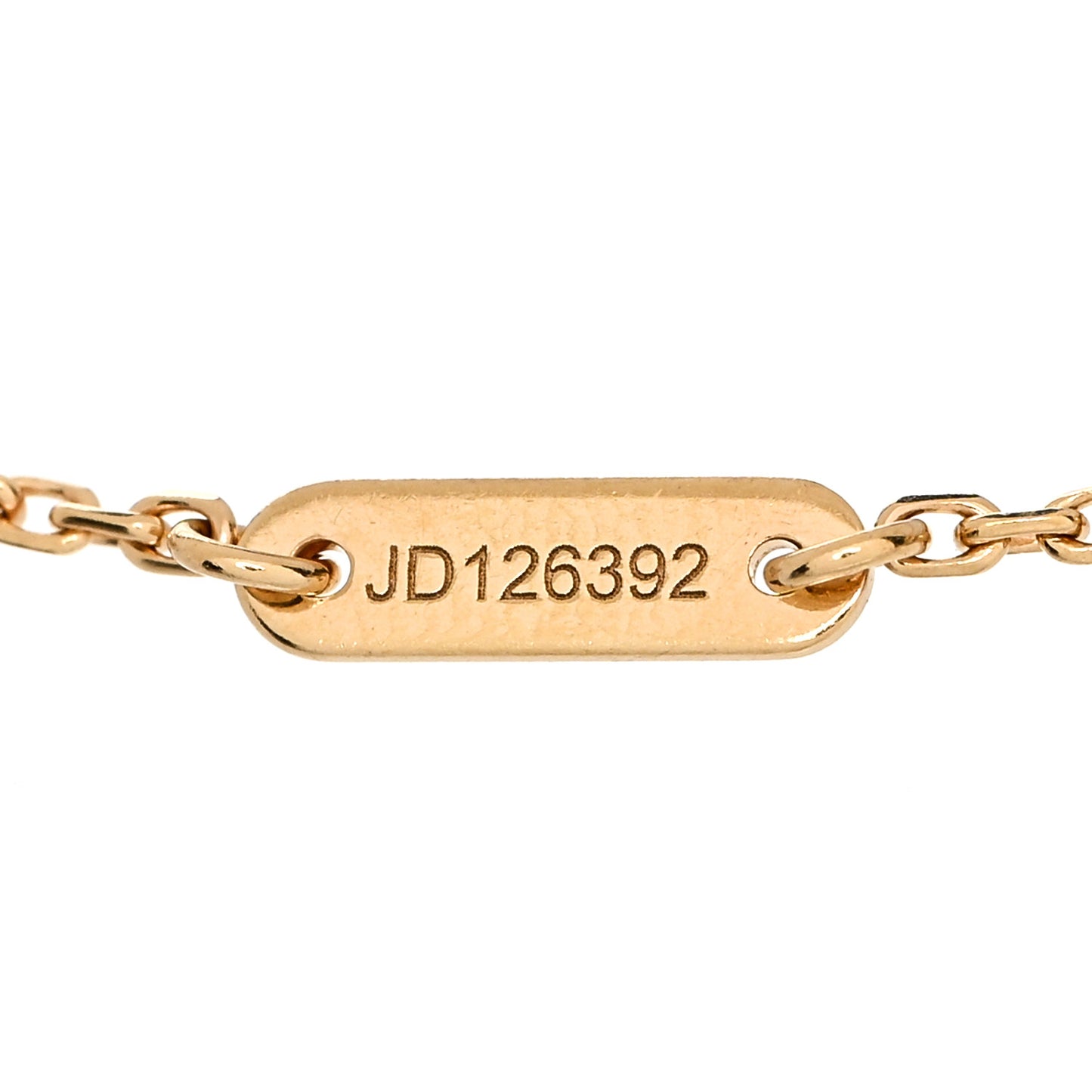 18K Yellow Gold Mother of Pearl Sweet Alhambra Butterfly Bracelet