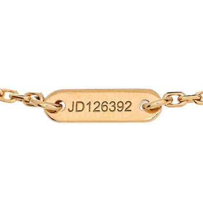 Van Cleef & Arpels 18K Yellow Gold Mother of Pearl Sweet Alhambra Butterfly Bracelet 3 of 6