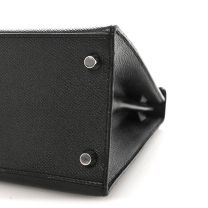 Hermes Epsom Kelly Sellier 28 Black 9 of 10