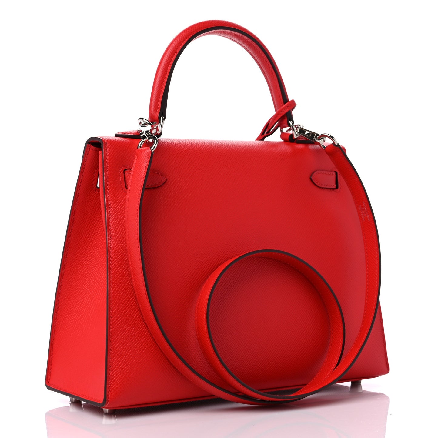 Epsom Kelly Sellier 25 Rouge de Coeur