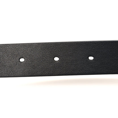 Christian Dior Calfskin 30 Montaigne Cut-Out CD Belt 90 36 Black 4 of 6