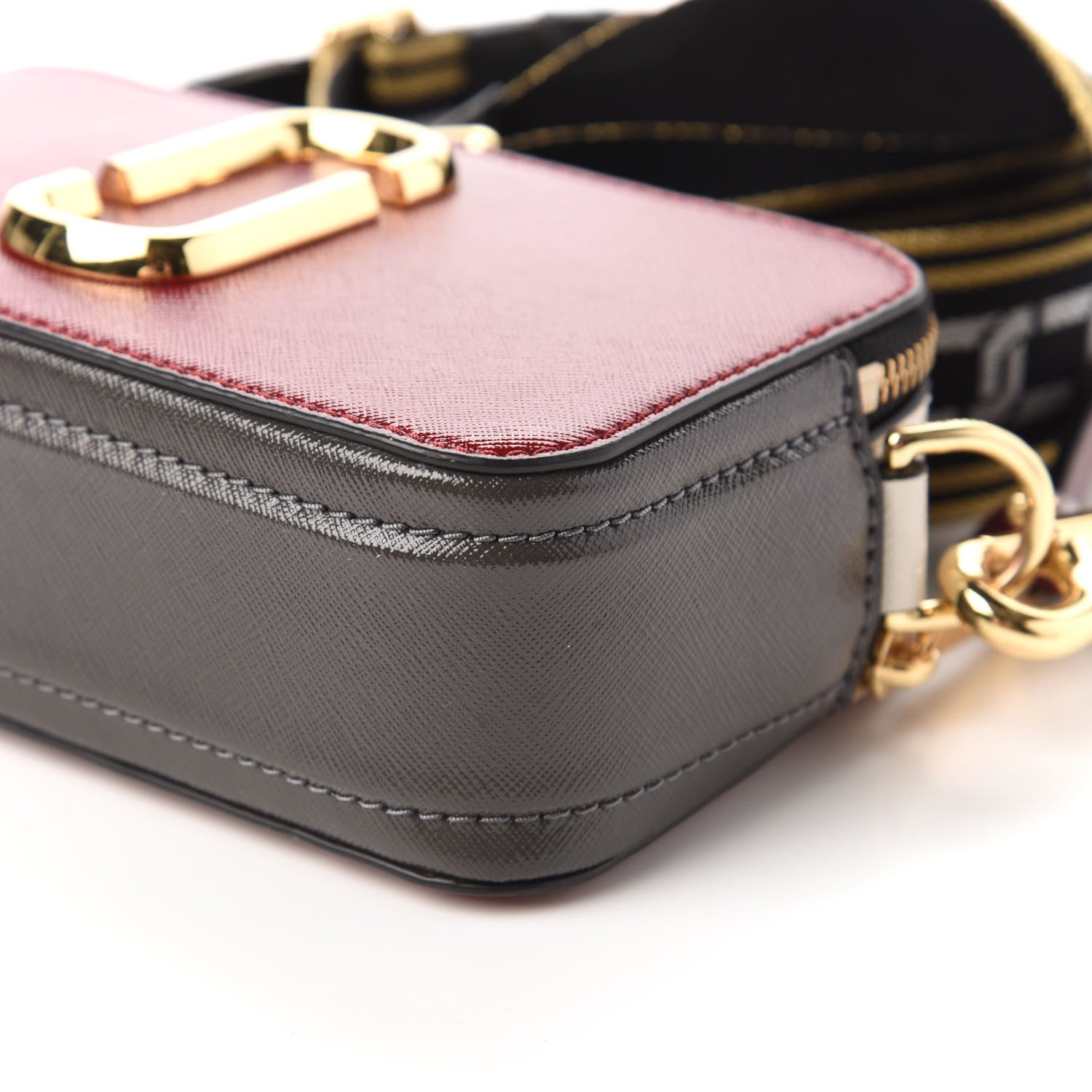Marc Jacobs Saffiano Small Snapshot Camera Bag Red Multicolor 7 of 9
