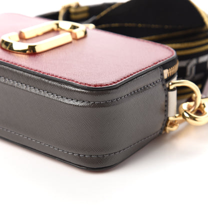 Marc Jacobs Saffiano Small Snapshot Camera Bag Red Multicolor 7 of 9