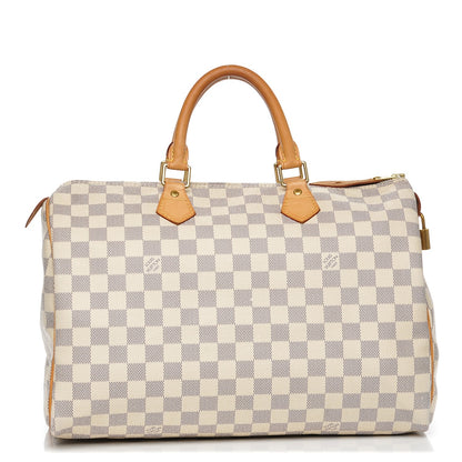 Louis Vuitton Damier Azur Speedy 35 1 of 9