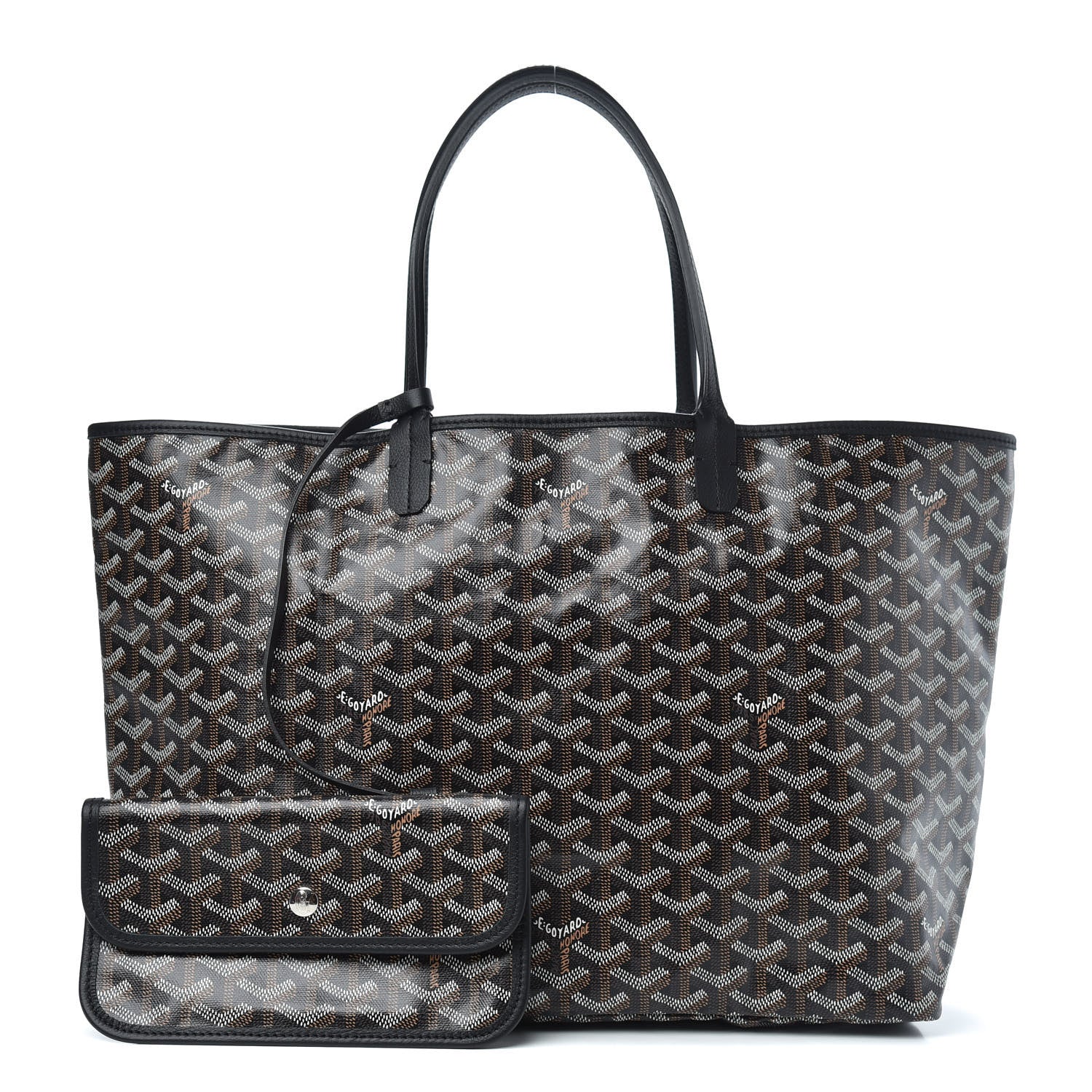 Goyard Goyardine Saint Louis PM Black 1 of 8
