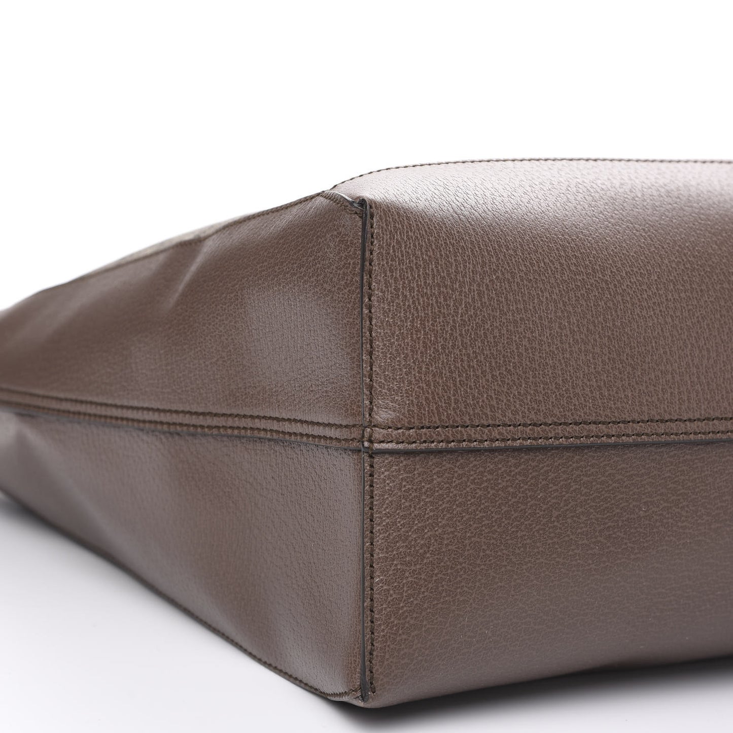 GG Supreme Monogram Web Ophidia Tote Brown