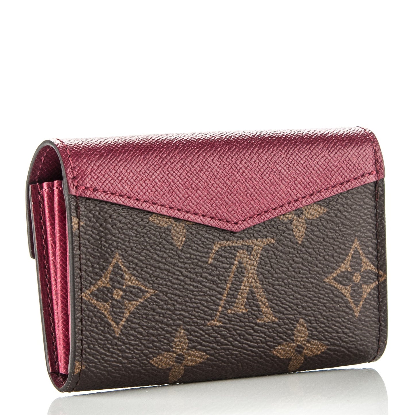 Monogram Sarah Multicartes Fuchsia