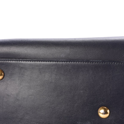 Saint Laurent Calfskin Classic Duffle 6 Marine 16 of 18