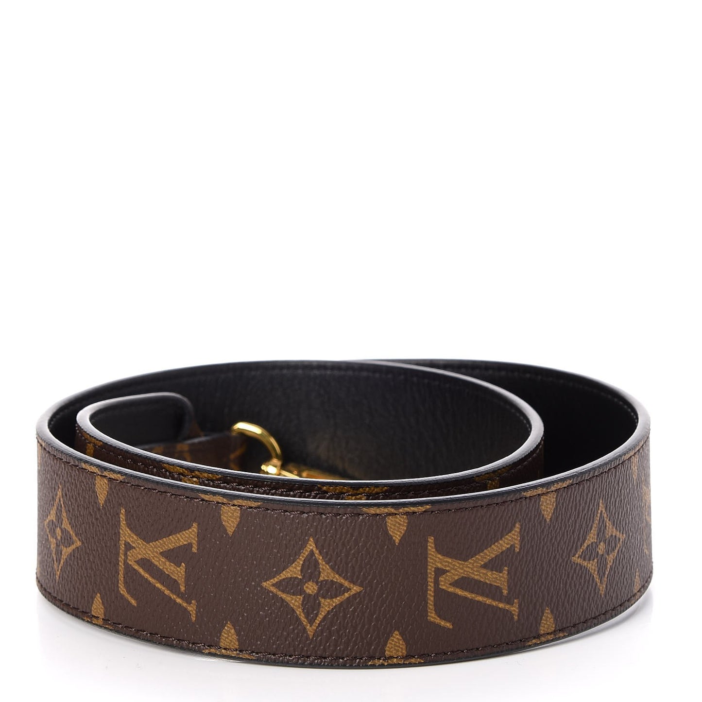 Monogram Bandouliere Shoulder Strap Black