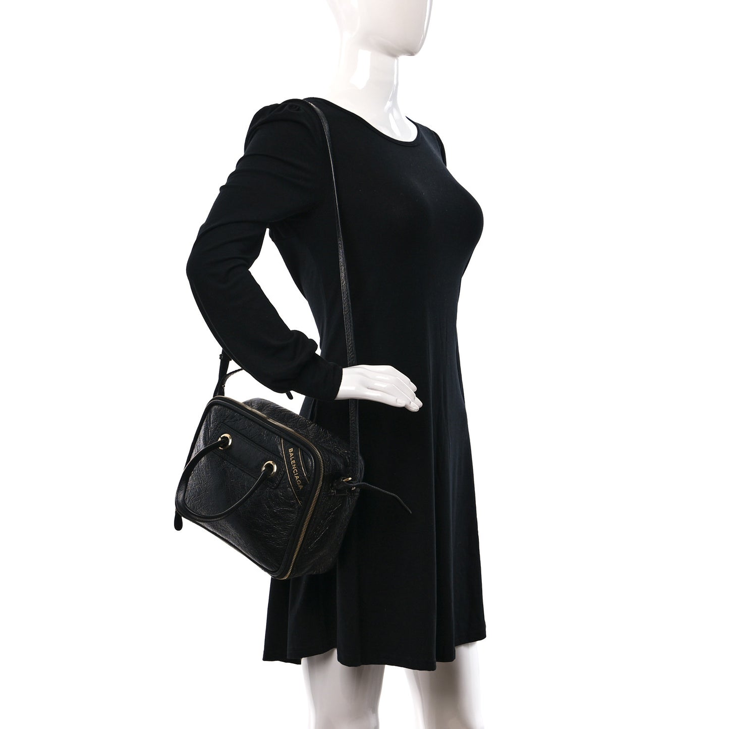 Agneau S Blanket Square Tote Black