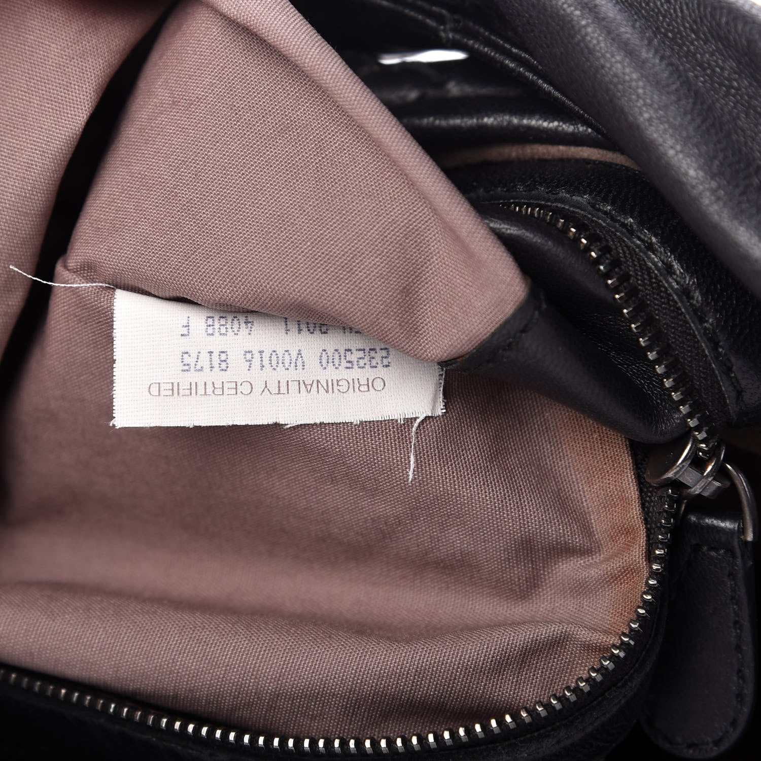Bottega Veneta Nappa Intrecciato Large Belly Veneta Hobo Black 9 of 9