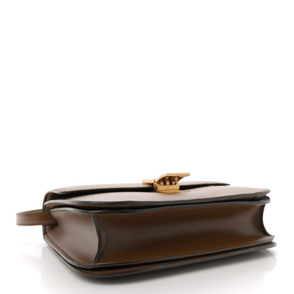 Celine Box Calfskin Medium Classic Box Flap Bag Camel 4 of 12
