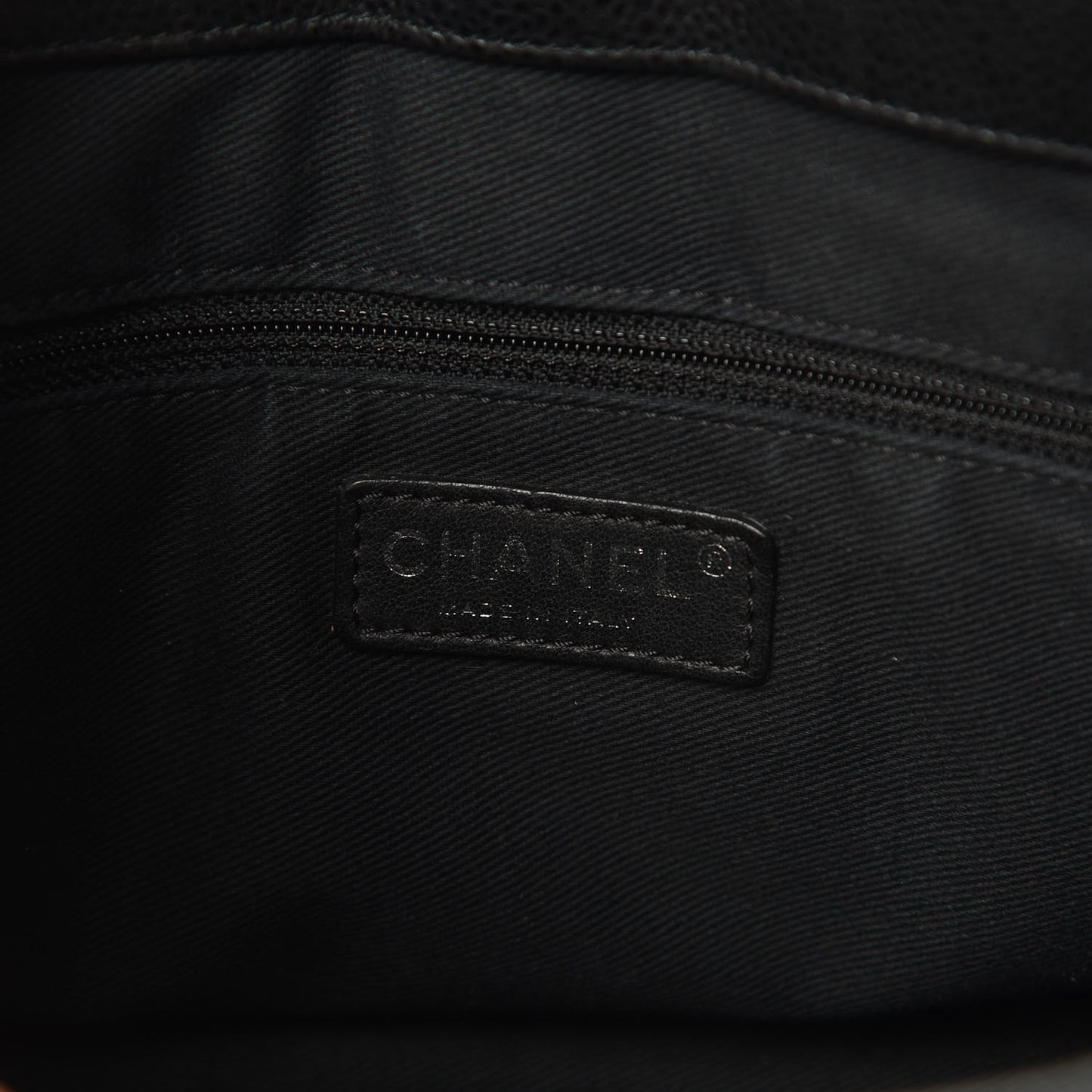 Caviar Quilted Timeless CC Soft Tote Black