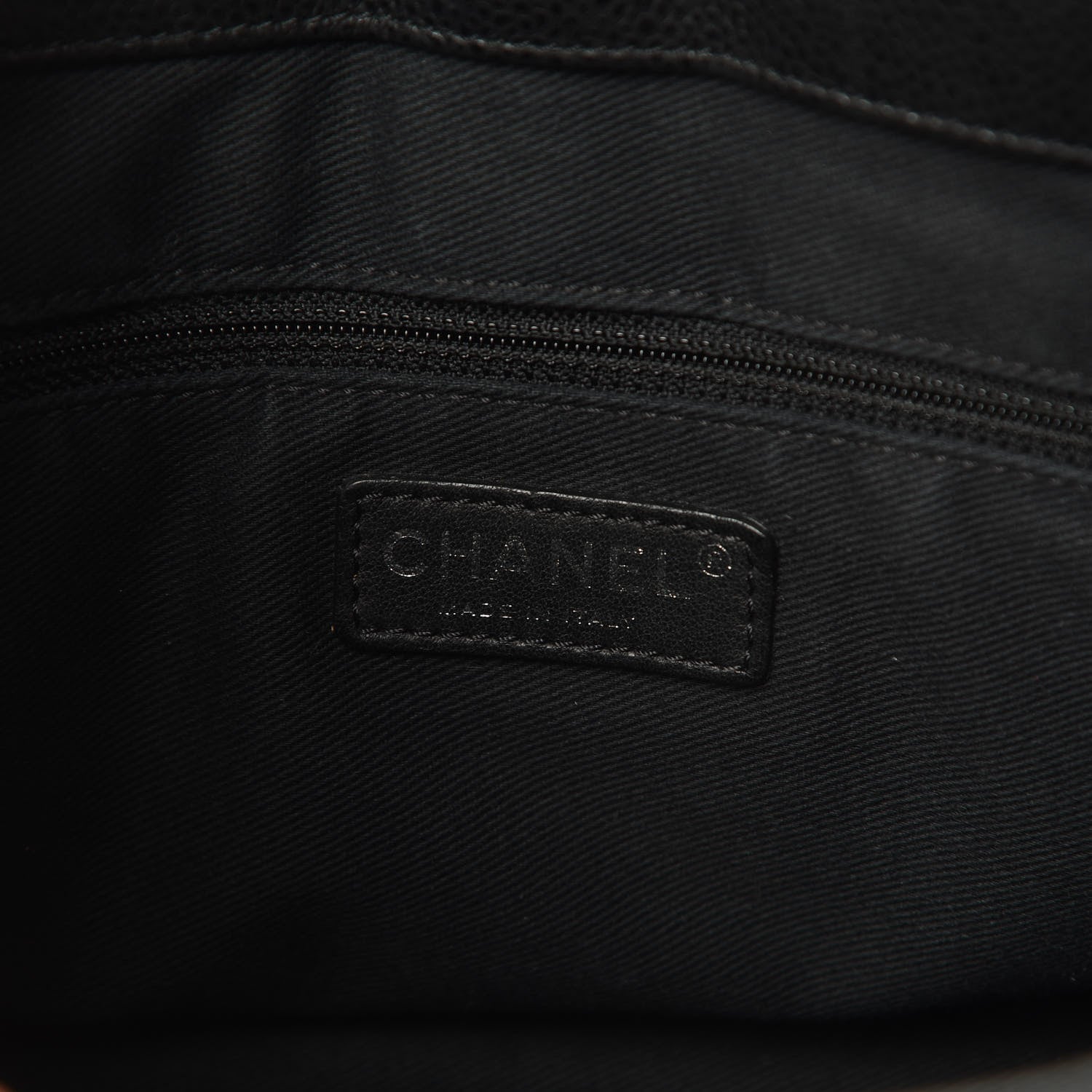 Chanel Caviar Quilted Timeless CC Soft Tote Black 6 of 12