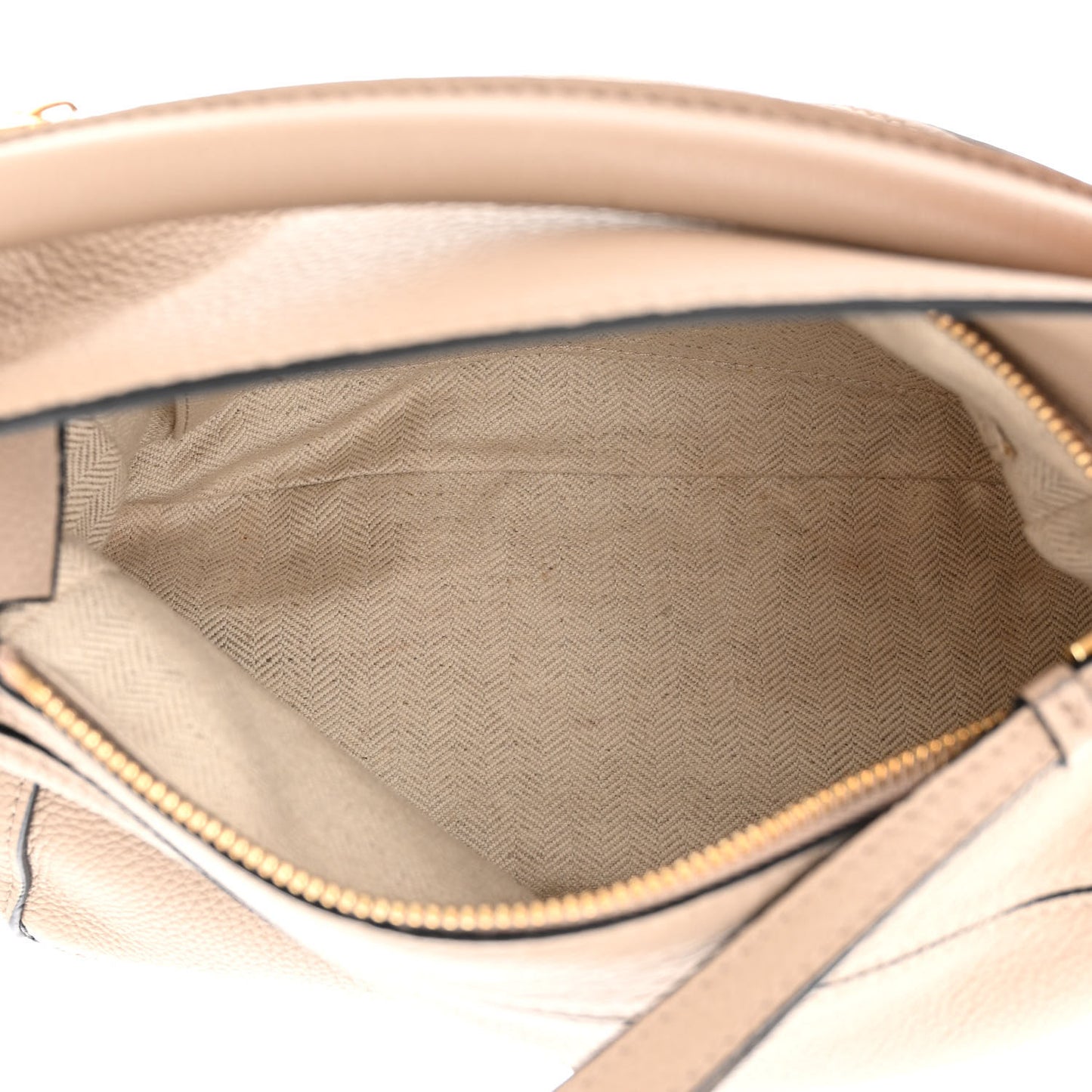 Grained Calfskin Puzzle Bag Mink