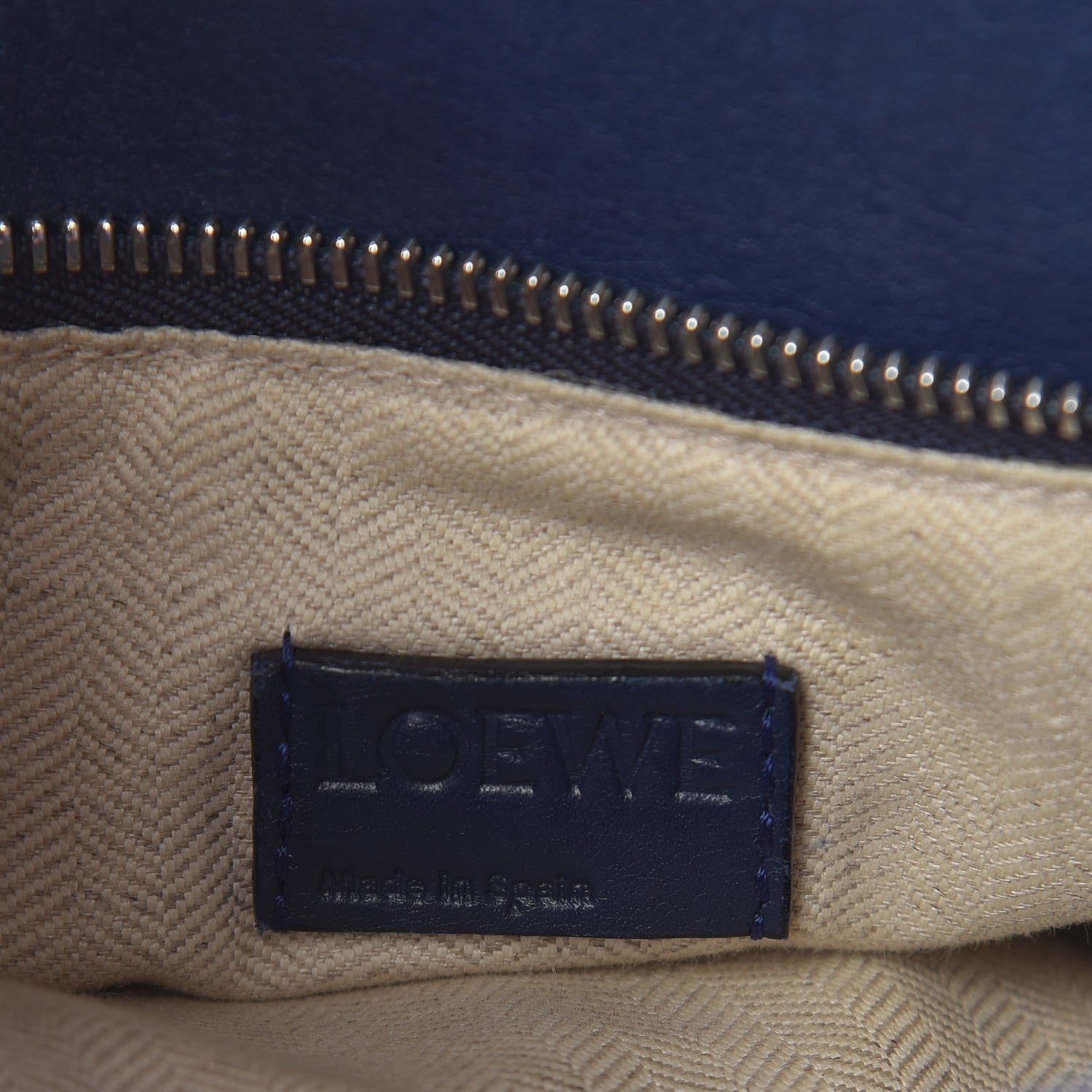 Loewe Calfskin Medium Puzzle Bag Marine 7 of 19